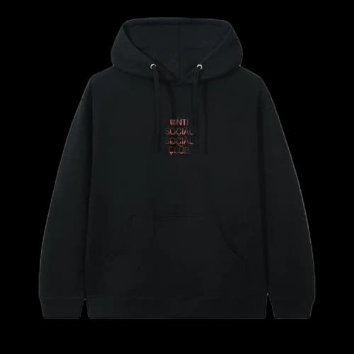 Anti Social Social Club ASSC999 Hoodie 'Black'