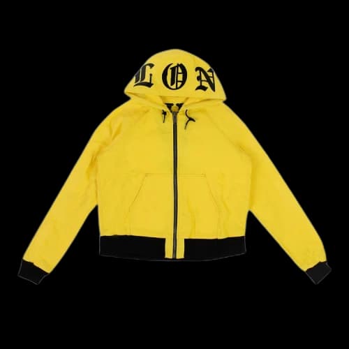 Vlone Canvas Hoodie 'Yellow'