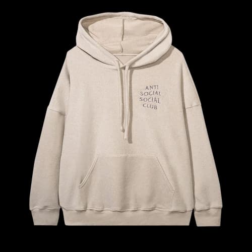 Anti Social Social Club Out Of Touch Hoodie 'Oatmeal'