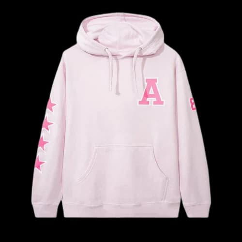 Anti Social Social Club Sports Hoodie 'Pink'