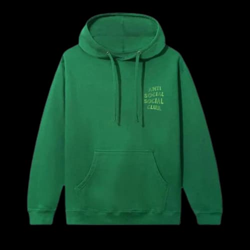 Anti Social Social Club The Hills Hoodie 'Green'