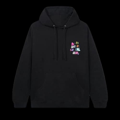 Anti Social Social Club The Real Me Hoodie 'Black'