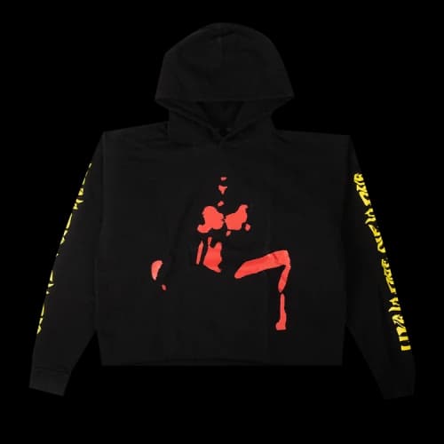 Vlone Two Tone Lady Hoodie 'Black'