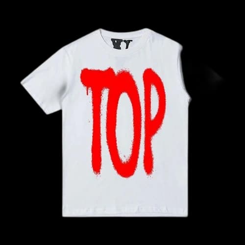 Vlone x NBA Youngboy Top T-Shirt 'White'