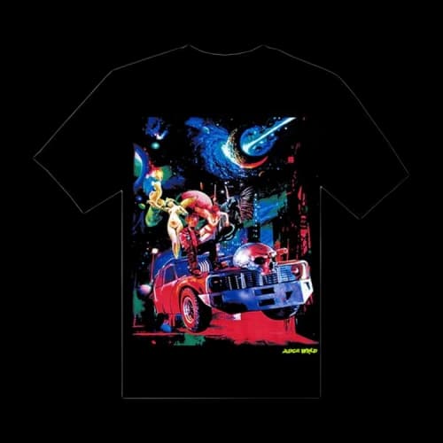 Vlone x Juice WRLD Cosmic Racer T-Shirt 'Black'