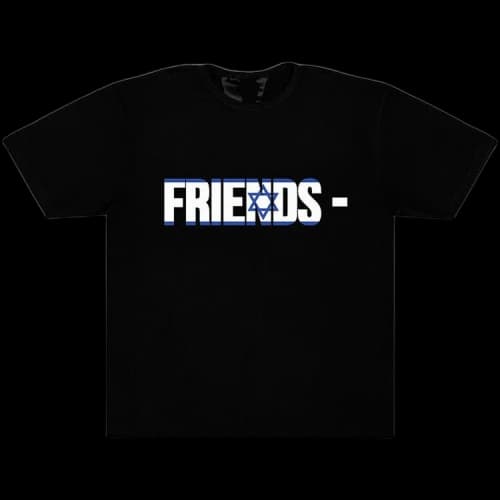 Vlone Friends - ISR T-Shirt 'Black'