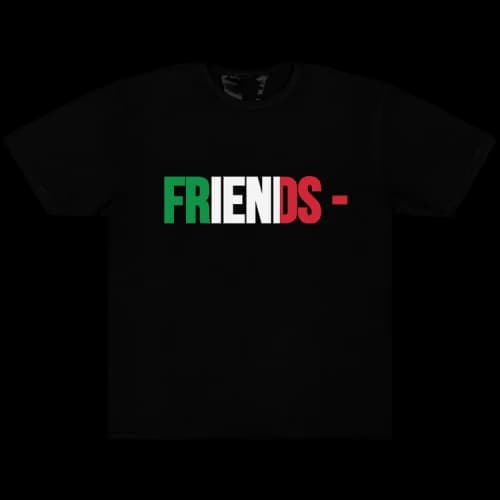 Vlone Friends - ITA T-Shirt 'Black'
