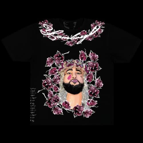 Vlone Limited Edition Yamborghini Eliantte T-Shirt 'Black'