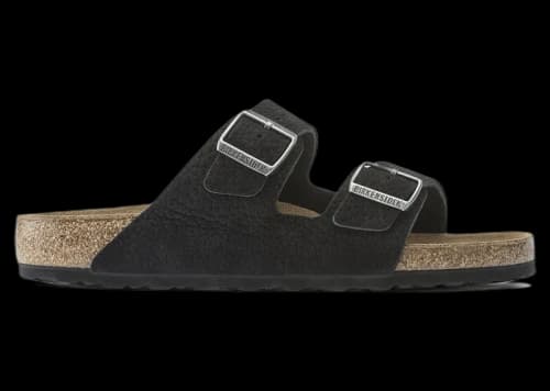 Birkenstock Arizona Nubuk Desert Buck Black