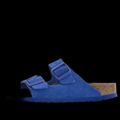 Birkenstock Arizona SFB VL Suede Sandals 'Ultra Blue'