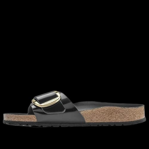 Birkenstock Madrid Big Buckle 'High Shine Black'