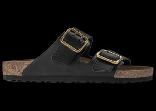 Birkenstock Arizona Bold Leather Roast Black