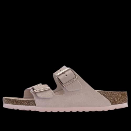 Birkenstock Arizona Suede Leather Sandals 'Light Rose'