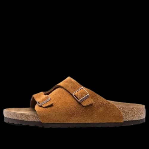 Birkenstock Zrich Suede Leather Narrow Fit 'Mink' (Women's)