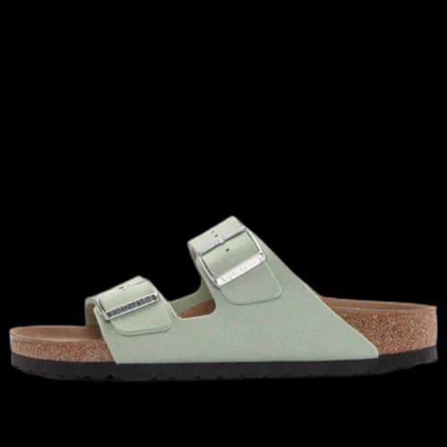 Birkenstock Arizona Vegan Synthetik Narrow Fit 'Soft Birki Vegan Matcha' (Women's)