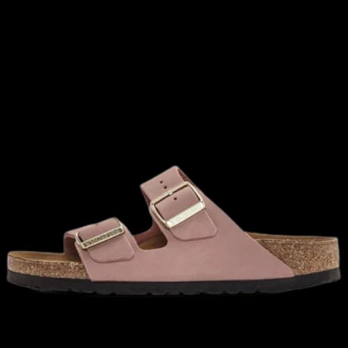 Birkenstock Arizona Soft Footbed Nubuk Leather 'Old Rose' (Women's)