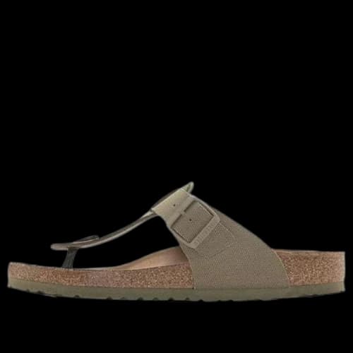 Birkenstock Medina Vegan Textile Narrow Fit Sandals 'Faded Khaki'