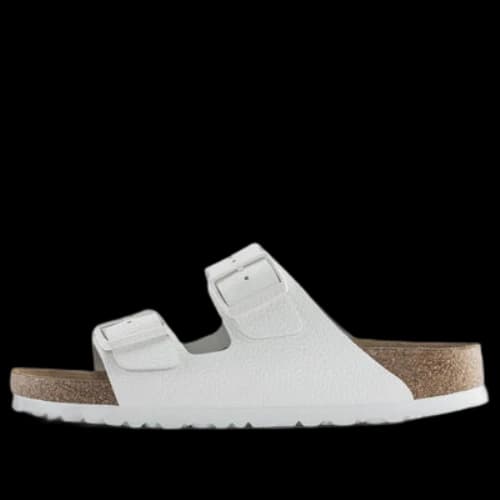 Birkenstock Arizona Soft Footbed Leather Sandals 'White'
