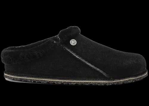 Birkenstock Zermatt Premium Suede Leather Black