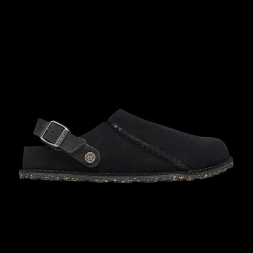 Birkenstock Lutry Suede Sandal 'Black'