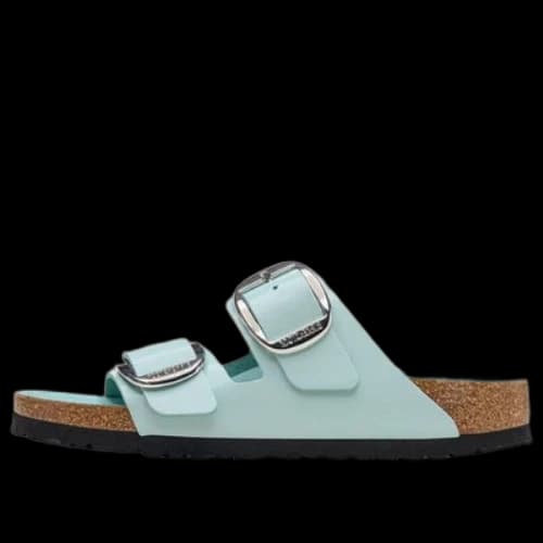 Birkenstock Arizona Big Buckle Nubuk Leather Narrow Fit 'Teal' (Women's)