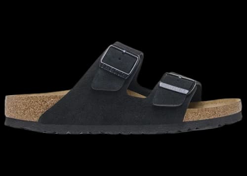 Birkenstock Arizona Suede Leather Black