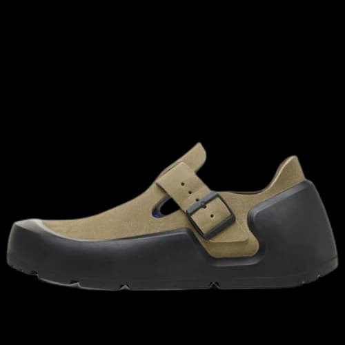 Birkenstock Reykjavik Nubuk Leather Narrow Fit Sandals 'Taupe'