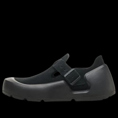 Birkenstock Reykjavik Nubuk Leather Shoes 'Black'
