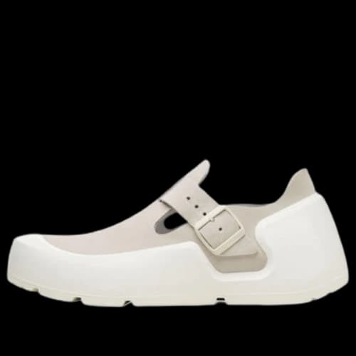 Birkenstock Reykjavik Nubuck Leather Shoes 'Antique White'