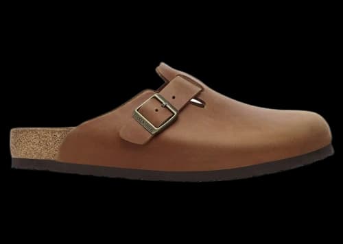 Birkenstock Boston Oiled Leather Cognac
