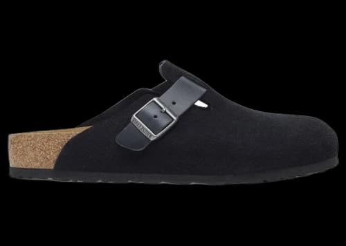 Birkenstock Boston Mixed Leather Midnight