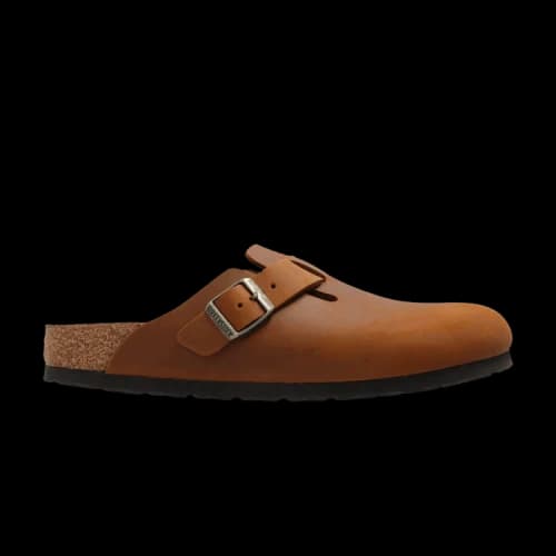 Birkenstock Boston Oiled Leather 'Cognac' (Women's)