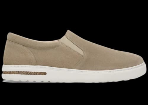 Birkenstock Oswego Suede Leather Taupe