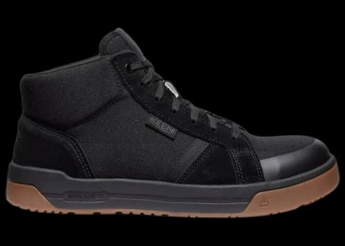 Keen Kenton Mid Carbon Toe Work Shoe Black Gum