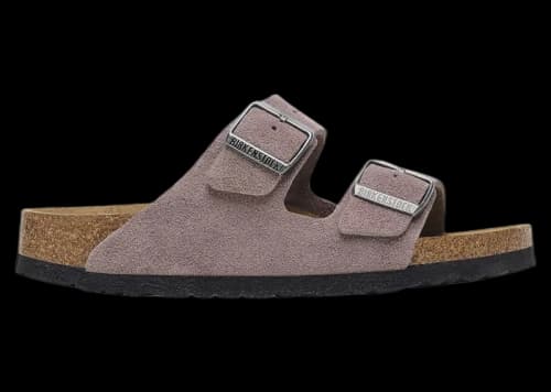 Birkenstock Arizona Soft Footbed Suede Faded Purple