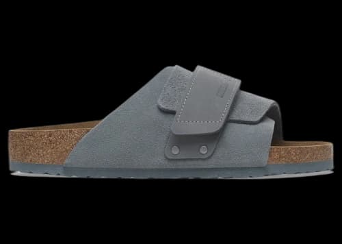 Birkenstock Kyoto Nubuck Suede Basalt Grey