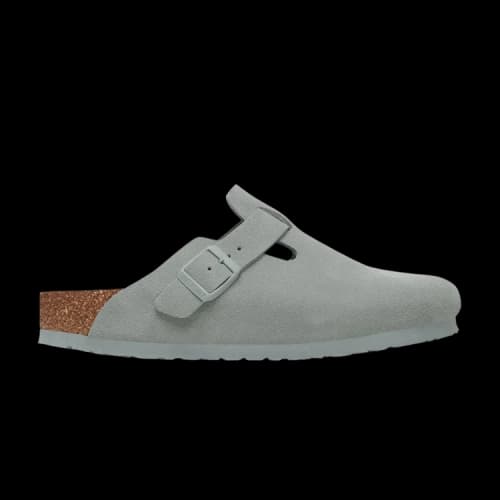 Birkenstock Boston Suede Leather 'Pure Sage' (Women's)