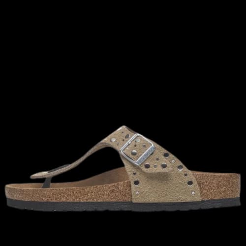 Birkenstock Gizeh Rivets 'Taupe' (Women's)