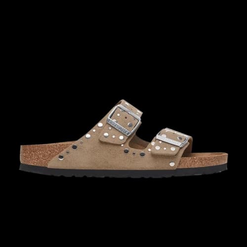 Birkenstock Arizona Rivet Suede Narrow 'Taupe' (Women's)