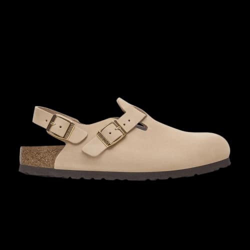 Birkenstock Tokio Nubuck Narrow 'Sandcastle' (Women's)