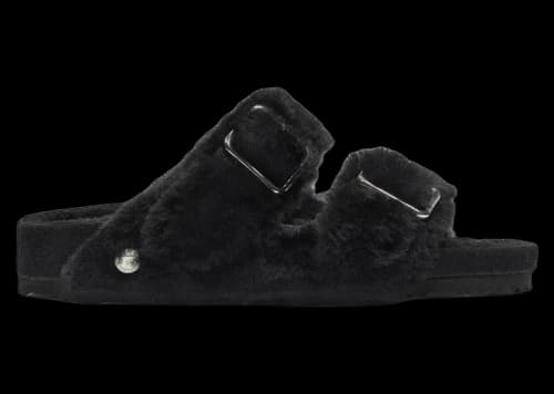 Birkenstock 1774 Arizona Shearling Black
