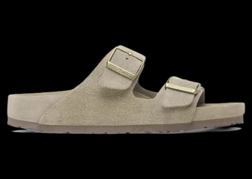 Birkenstock Arizona Suede Leather Taupe