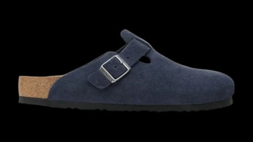 Birkenstock Boston Suede New Navy