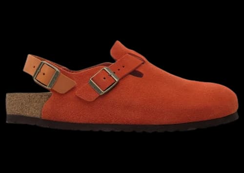 Birkenstock Tokio Suede Rust Brown