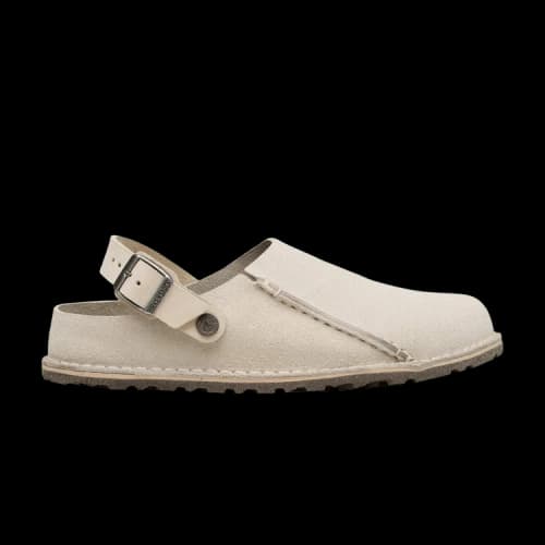 Birkenstock Lutry Suede Sandal 'Oyster'