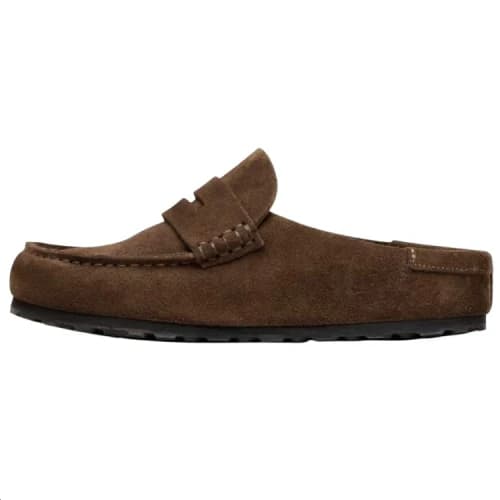 Birkenstock Naples No Special Function Closed Toe Slippers Unisex Brown Narrow