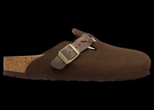 Birkenstock Boston Braided Suede Carafe