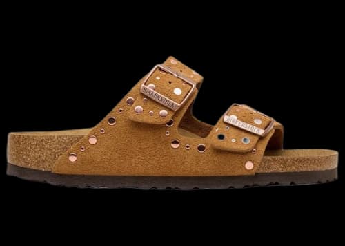 Birkenstock Arizona Rivets Suede Mink