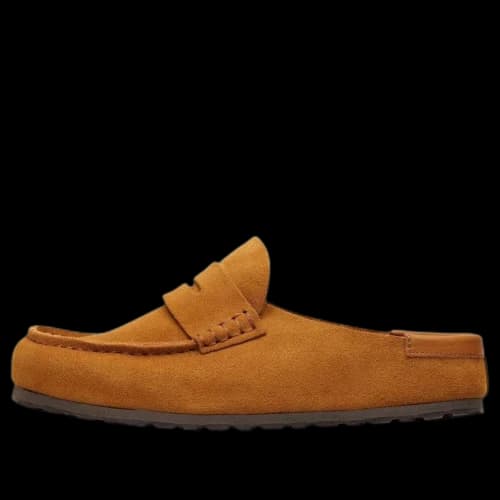 Birkenstocks Naples Wrapped Suede Nubuck 'Mink'