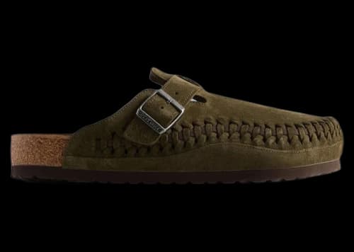 Birkenstock Boston Braided Suede Kith Thyme